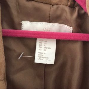 H&M Jackets & Coats - H&M Suede Trench Coat H&M Jackets & Coats - H&M Suede Trench Coat